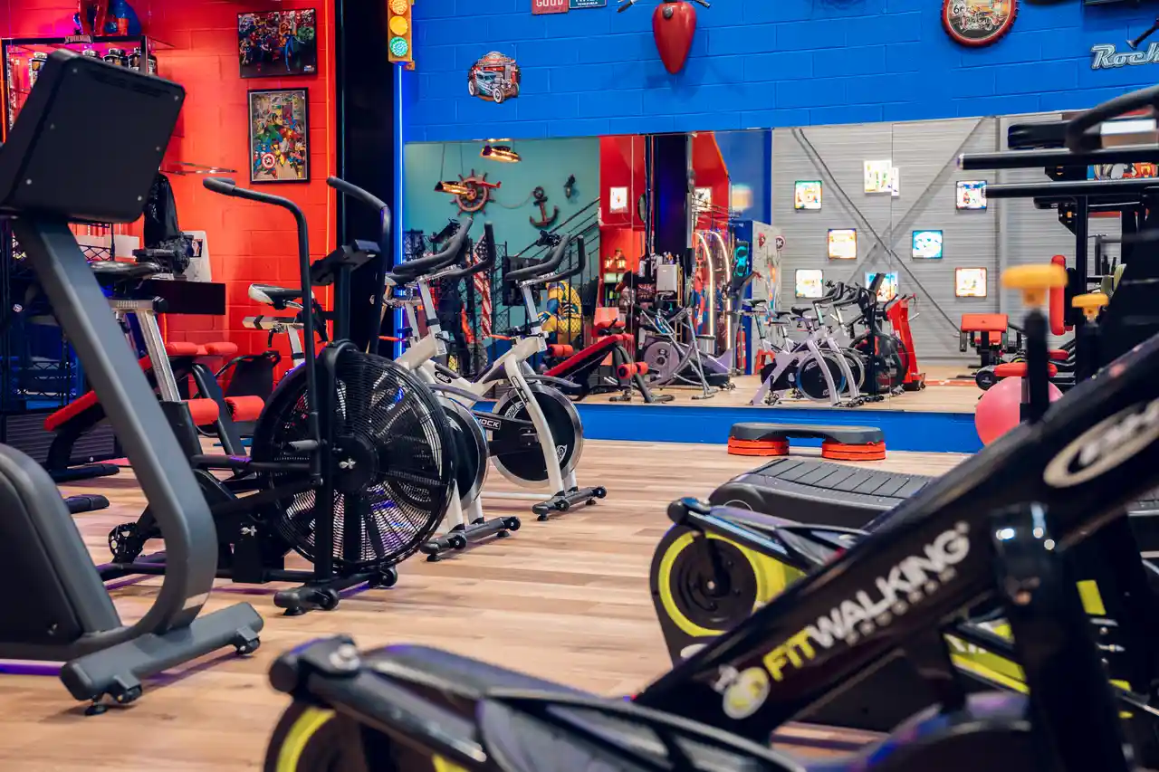 Zone cardio et piste START